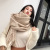 Autumn and Winter New Pure Color Scarf Cashmere Tassel Shawl Korean Style Women's Fashion Long Thickened Warm Scarf Fashion