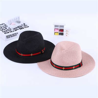 Hat female summer Korean version of the beach small fresh beach Hat joker folding sun Hat sun block Hat straw Hat