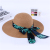 Summer sunshade big straw hat girl small fresh Korean casual joker folding hat Summer beach sun hat