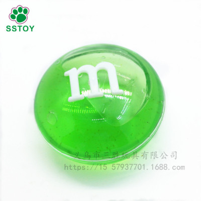 No. M bean crystal color mud non-toxic environmental protection can blow bubbles crystal ramen mud playtime children's educational toys