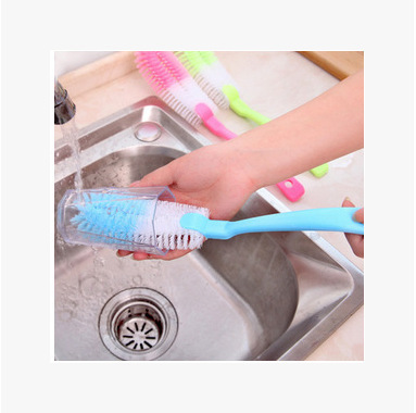 Mingchuang Strong Decontamination Cup Brush Lengthened Handle Bottle Brush Iron Wire Cleaning Brush Soybean Milk Machine Brush Manufacturer