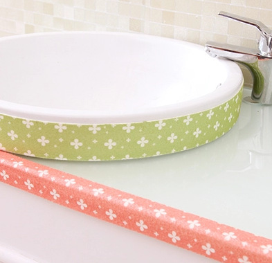Self-Adhesive Sink Countertop Waterproof Sticker Washing Basin Absorbent Stickers Bathroom Bathroom Kitchen Waterproof Stickers