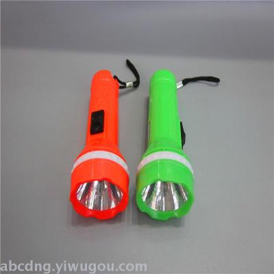 Led flashlight is convenient to carry the cord and can be exchanged electronically