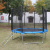 Outdoor large adult spring bed children play kindergarten jumping bed net trampoline fitness equipment