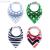 New cotton baby triangle towel waterproof baby baby double saliva towel bib baby products