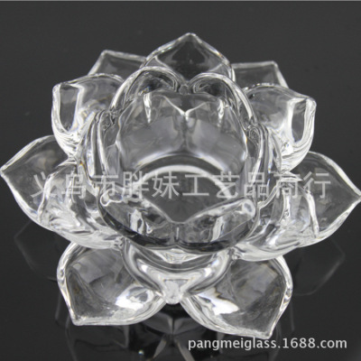 Wholesale transparent imitation crystal candlestick manufacturers direct transparent glass candlestick glass candlestick