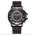 New style business style men's leather belt watch
