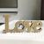 European-style creative household wooden picture frame letter decoration wedding decoration manufacturers direct