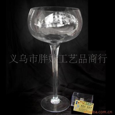 Supply glass candlestick wedding supplies KTV supplies manufacturers direct marketing