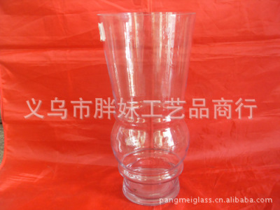 The wholesale transparent glass vase supplies The glass vase direct glass vase