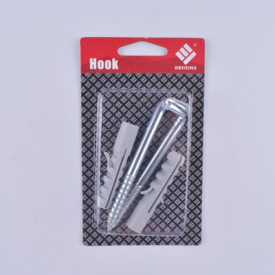 Hardware fasteners exquisite blister pack open groove Angle hook expansion pipe set