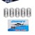 Gillette Blade Stainless Steel Double-Sided Razor Old-Fashioned Vintage Shaving 100 Pieces/20 Boxes