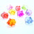 Acrylic Scattered Beads Cartoon Imitation Crystal Belly Perforated Crystal Pig Amusement Park Toddler Children's Puzzle Bead Accessories