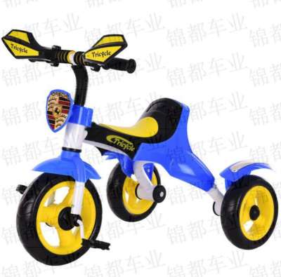 New children's soft seat tricycle bicycle children's bicycle manufacturers wholesale multifunctional children's tricycle