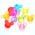 Acrylic Crystal Gem Animal Shape Back Hole Cut Surface Mickey Headwear Imitation Crystal Beads Toddler Toys Rewards