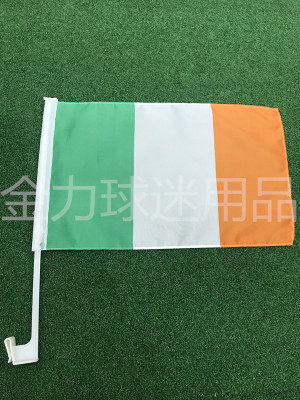 Irish car flag all countries in the world car flag advertising signs car flags can be custom-made