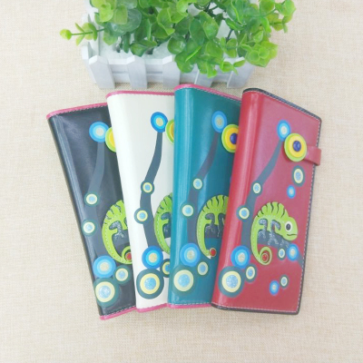 Original two - fold and double - fold long - style wallets cartoon long - style purses
