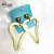 Fashionable restoring ancient ways heart piece earring female long temperament move joker Fashionable person earring does not fade