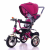 New children's soft seat tricycle bicycle bicycle manufacturers wholesale children push four into three wheels