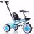 New children's soft seat tricycle bicycle children's bicycle manufacturers wholesale children hand push tricycle