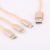 Charger cable one pull three quick charge cable