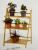 Antique Multi-Layer Flower Rack Bamboo Products Multi-Purpose Rack Succulent Jardiniere Wood Rack Environmental Protection Rack