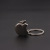 Creative apple key chain metal ping an fruit chain pendant accessories
