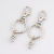 Snake chain wholesale chicken chain key ring plus snake chain lobster chain slingshot hook hook many U disk key pendant