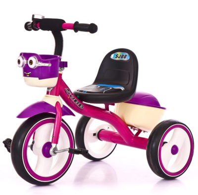 New 1-3 - year - old 2-6 - year - old children's soft seat tricycle bicycle bicycle manufacturers wholesale