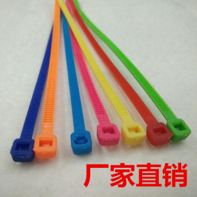 Manufacturers selling nylon black white color plastic 3.6*150 tie tie straps