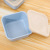 Wheat straw three-in-one lunch box environmental protection belt cover preservation box students multi-layer bento box 