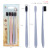 Four environment-friendly bamboo charcoal soft toothbrush household travel couple adult toothbrush