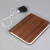 Black walnut wood grain book lamp USB charging night lamp LED page-turning book lamp