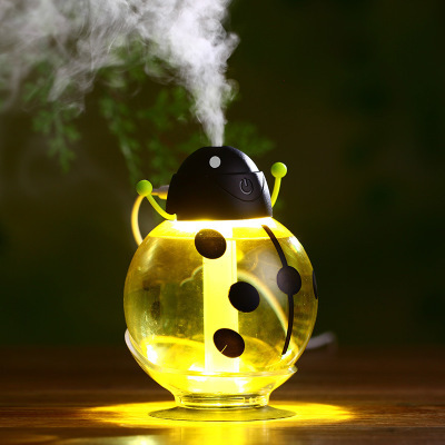 foreign trade exclusively for beetle usb mute small night lamp atomized air mini cartoon humidifier