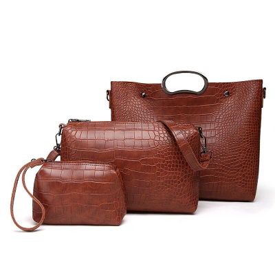 European and American fashion brand women's bag, women's single shoulder messenger bag, and leisure children's and mother's three-piece suit