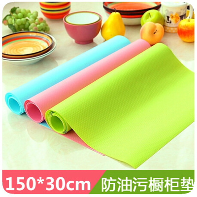 Can be cut out moisture-proof oil proof cabinet mat candy color EVA drawer pad non-slip cushion chest pad washable