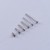 Hardware fasteners blister pack 20PCS stainless steel big flat head self tapping screw 4*20mm