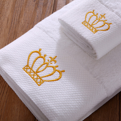 Zheng hao hotel products hotel bath towel hotel cotton thickened to soft absorbent cotton towel custom LOGO