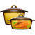 Le mei-ya toughened glass pot amber pot soup pot thickened transparent direct heat pot soup pot stewed pot steam pot