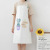 Nordic pu creative waterproof apron Korean style trendy bakery kitchen anti-pollution home apron waist