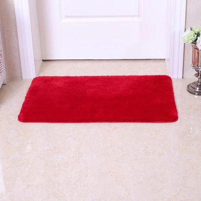 Velvety floor mat door mat suction door mat