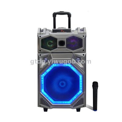 Bt-13 12-inch bluetooth speaker LED light