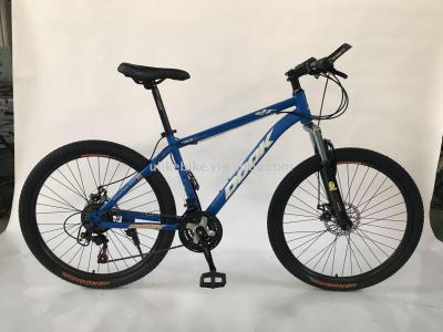 Bike 26 \"21 speed high carbon steel frame adult mountain bike factory direct sales