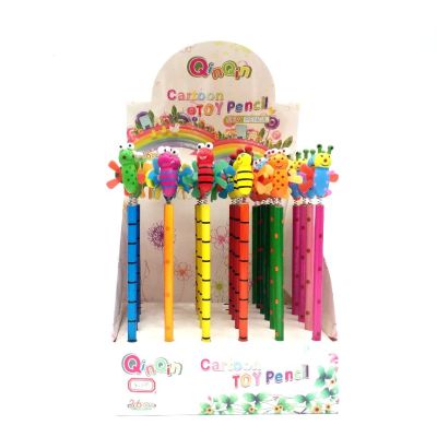 Wooden craft pen cartoon craft pencil student gift pen