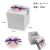 Manufacturers Supply Square Creative Valentine's Day Gift Box Crystal Ball Resin Toys Apple Kraft Paper Gift Box