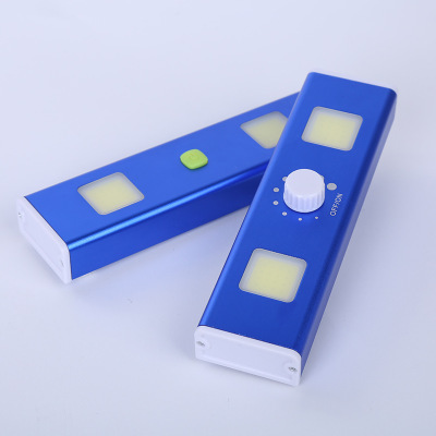 foreign trade special work light camping tent light aluminum alloy led with magnet cob dimming switch lights