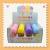 Super rabbit - ice cream mini multicolor rubber display box for learning