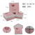 New Arrival Simple Special Paper Pattern Gift Box Valentine's Day Gift Three-Piece Kraft Paper Decal Paper Box