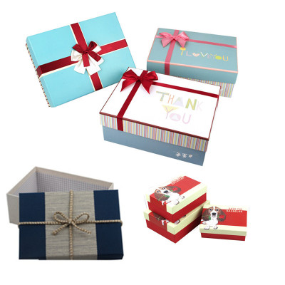 Manufacturers Supply Three Size Gift Boxes High-End Fashion Packaging Paper Box Can Be Customized