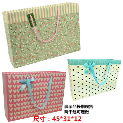 Factory Wholesale High-End Gift Bag Handbag Paper Bag Hand Bag Tens of Thousands of Categories in Stock Can Be Customized